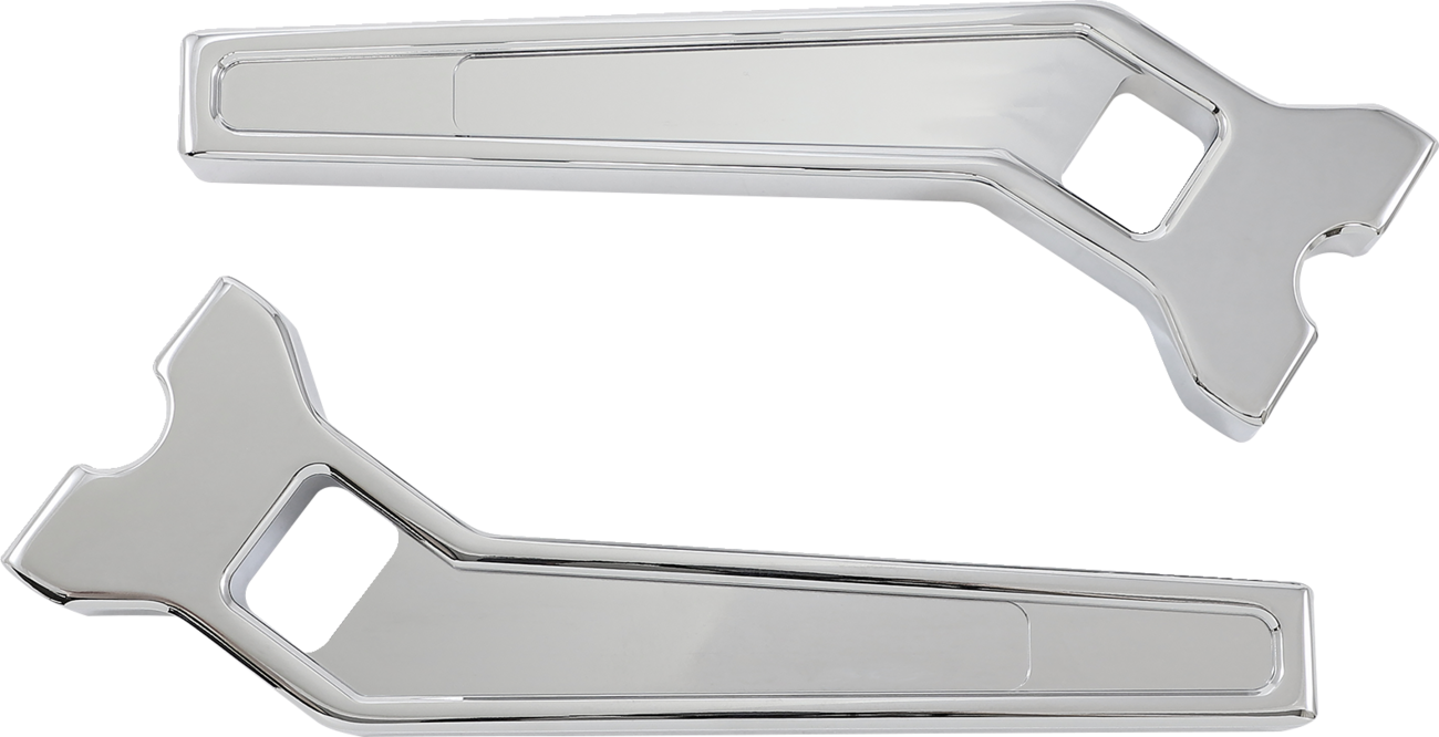 La choppers Performance Risers - Pullback - 10" - Chrome