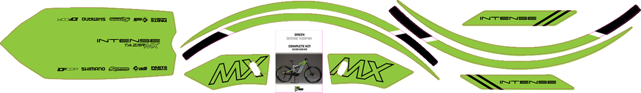 D'COR VISUALS Graphics Kit for Tazer MX