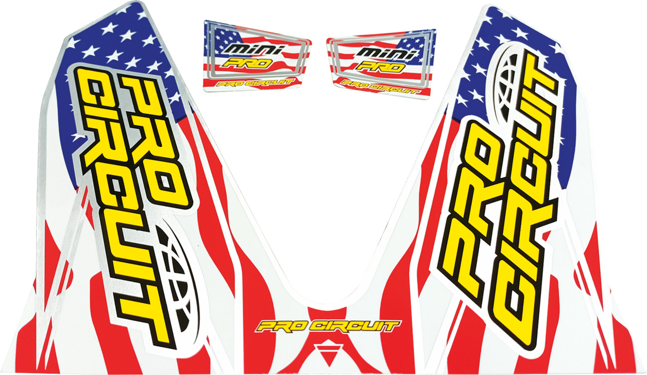 Pro Circuit T-6 Exhaust Decal - Mini/Dual