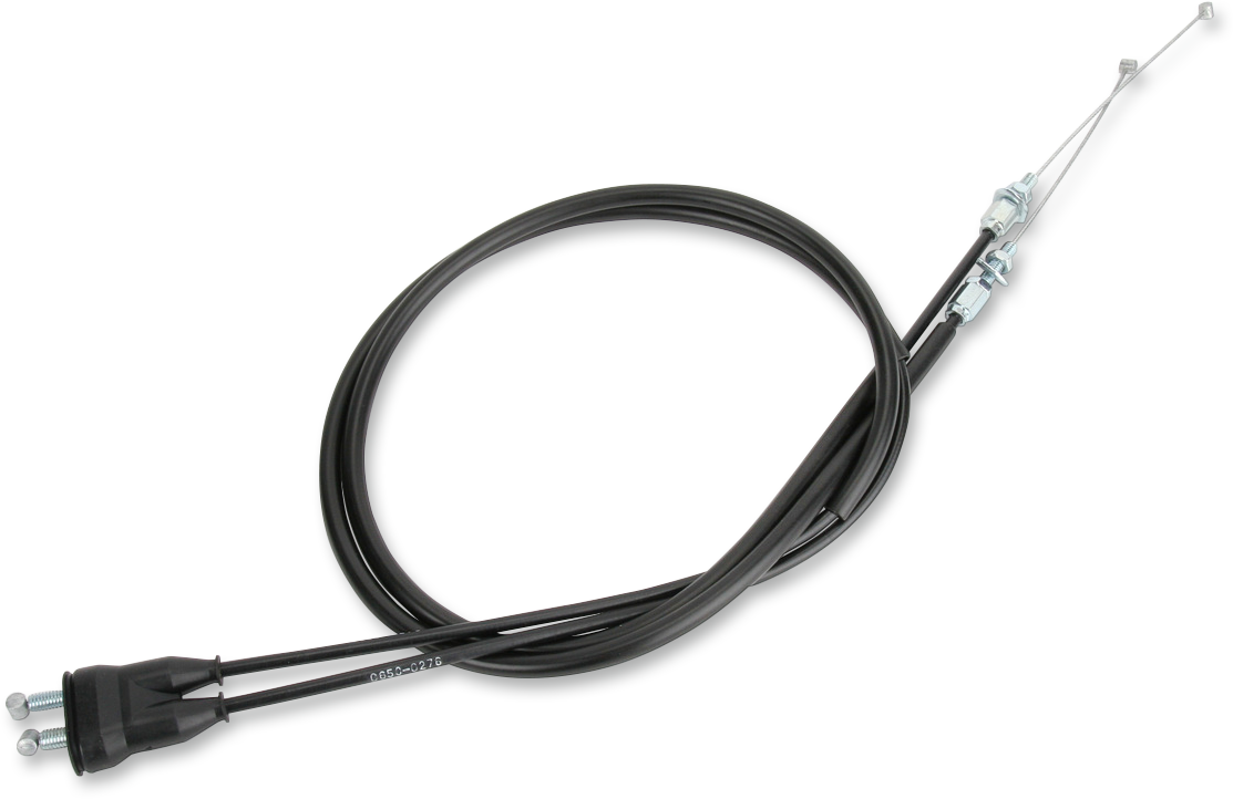 Parts unlimited Vinyl Covered Throttle Cable - '02-'15 CRF Honda