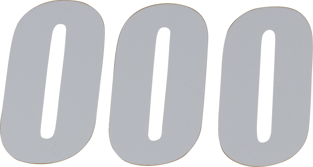 D'COR VISUALS Plate Number