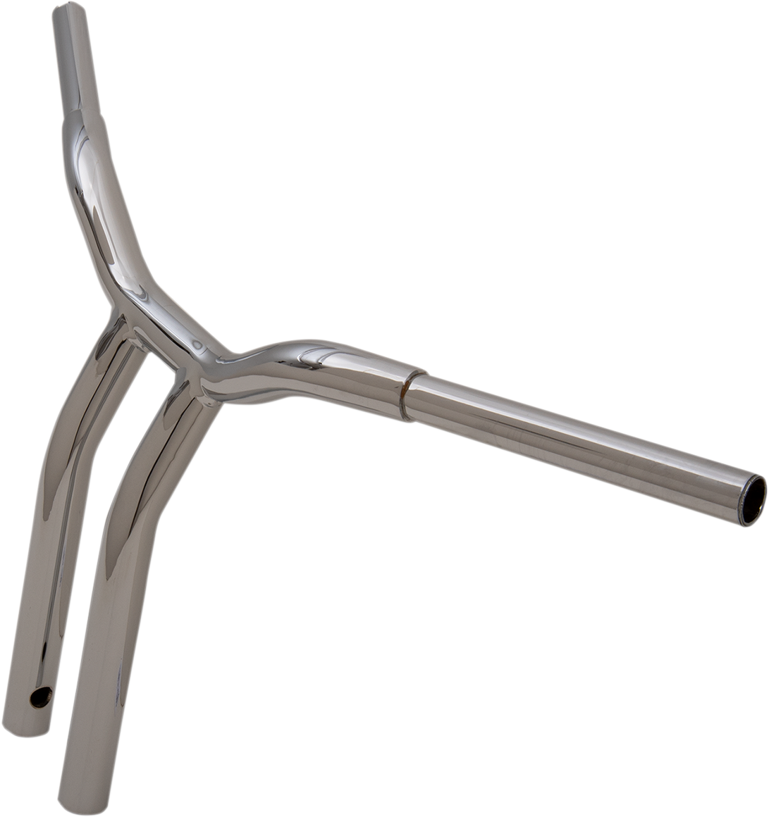 La choppers Kage Fighter Welded Bent-Riser Handlebar - One Piece - 14" - Chrome