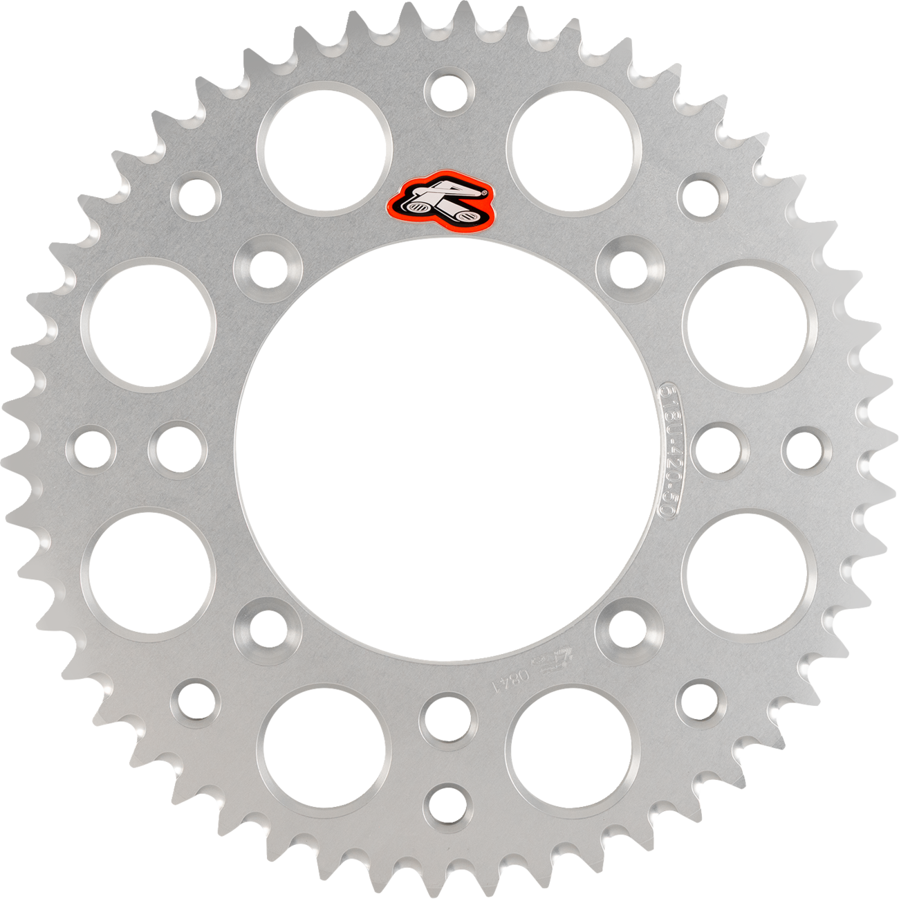 Renthal Rear Sprocket - Aluminum - 50 Tooth - Silver - KTM 50T