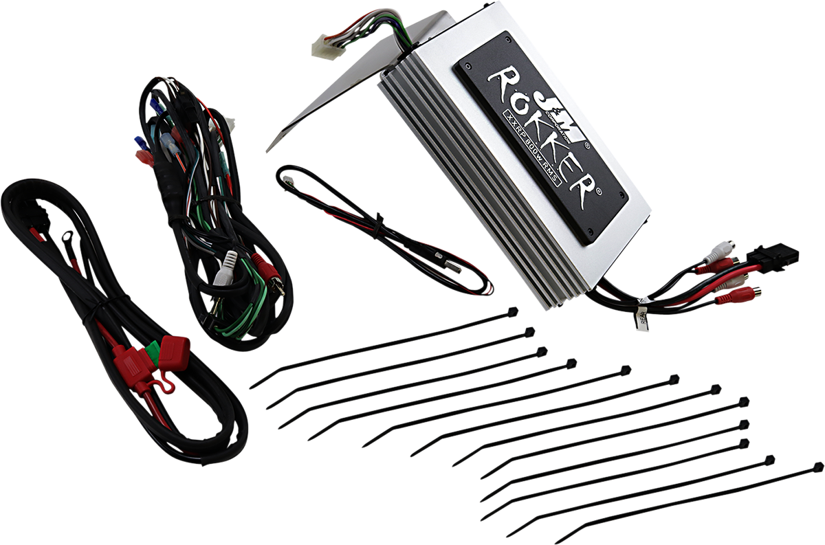 J & M Rokker® XXR 800 W 4-Channel DSP Programmable Amplifier Kit