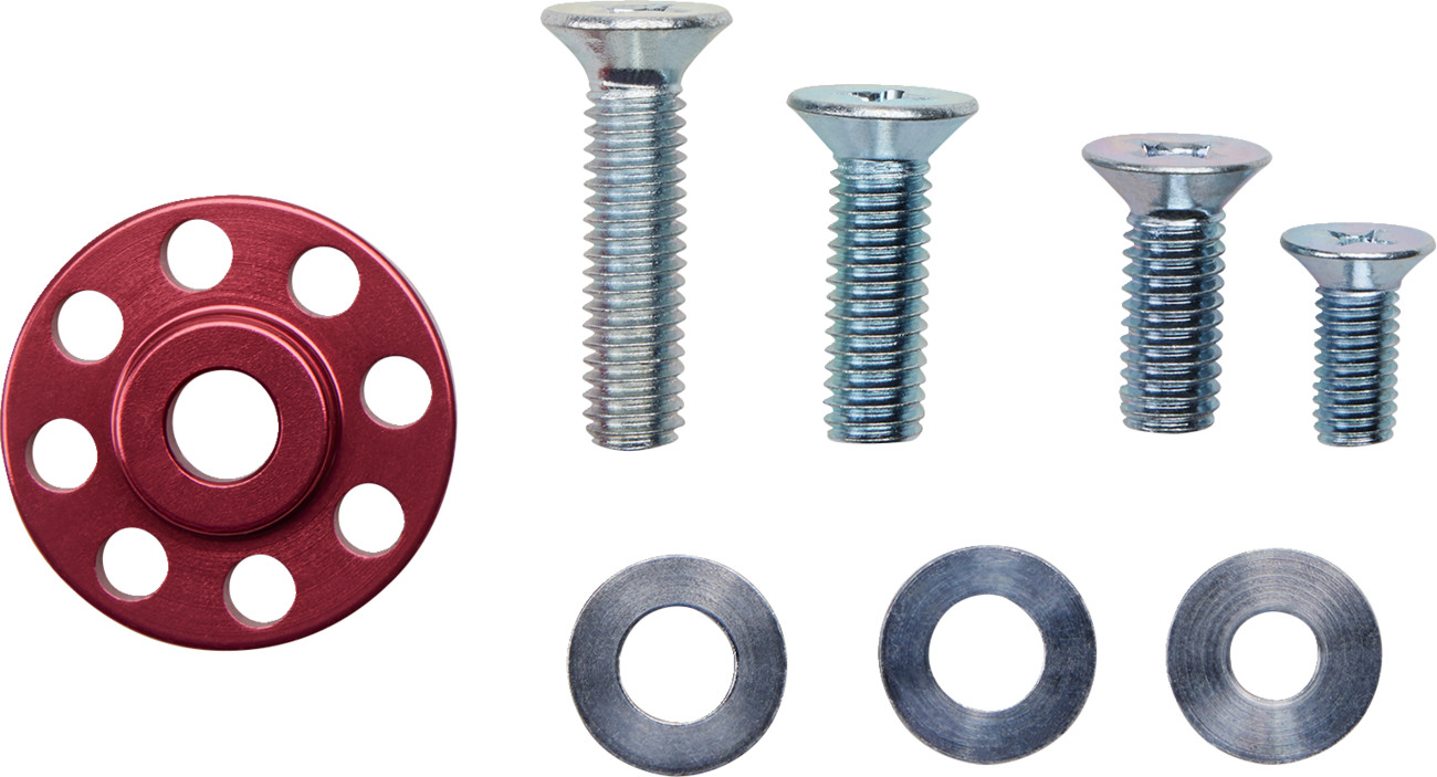Bolt Hardware Anodized Seat Button