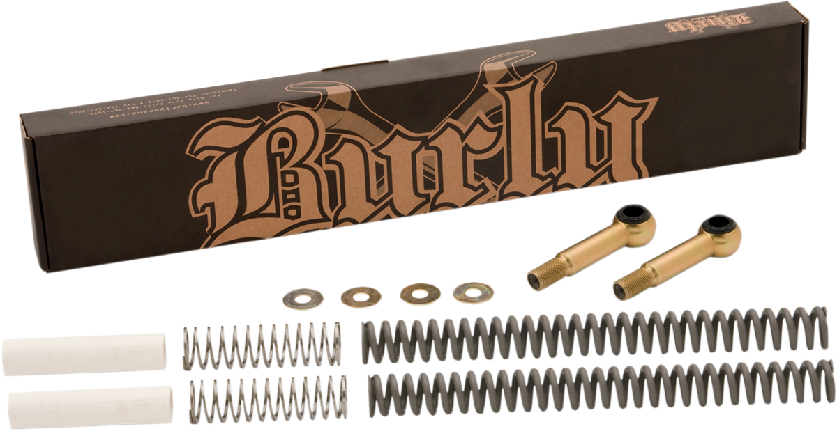 TCMT Chrome Rear Lowering Kit For Harley Softail 2000-2017 – 1-2 Inch Drop