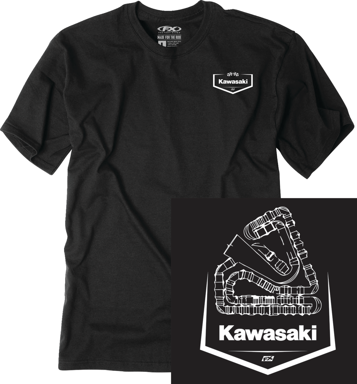 Factory Effex Kawasaki Track T-Shirt