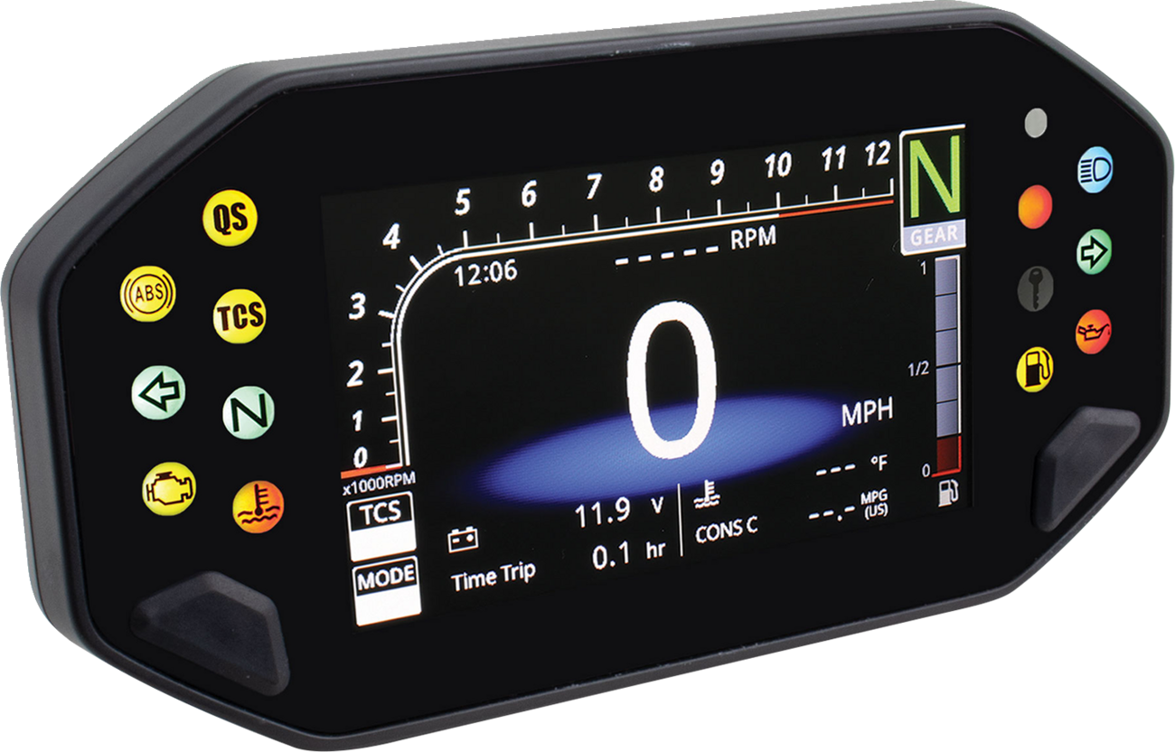 Koso north america RX-4 Multifunction Speedometer/Tachometer 2021-2021 Yamaha MT-07