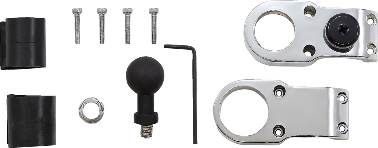 Dual USB Port Charger with 1" Ball Mount