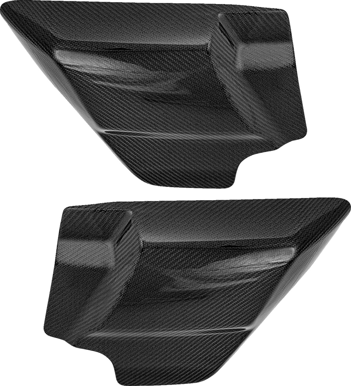 Saddlemen Carbon Fiber Side Covers For Harley Touring 2009-2025