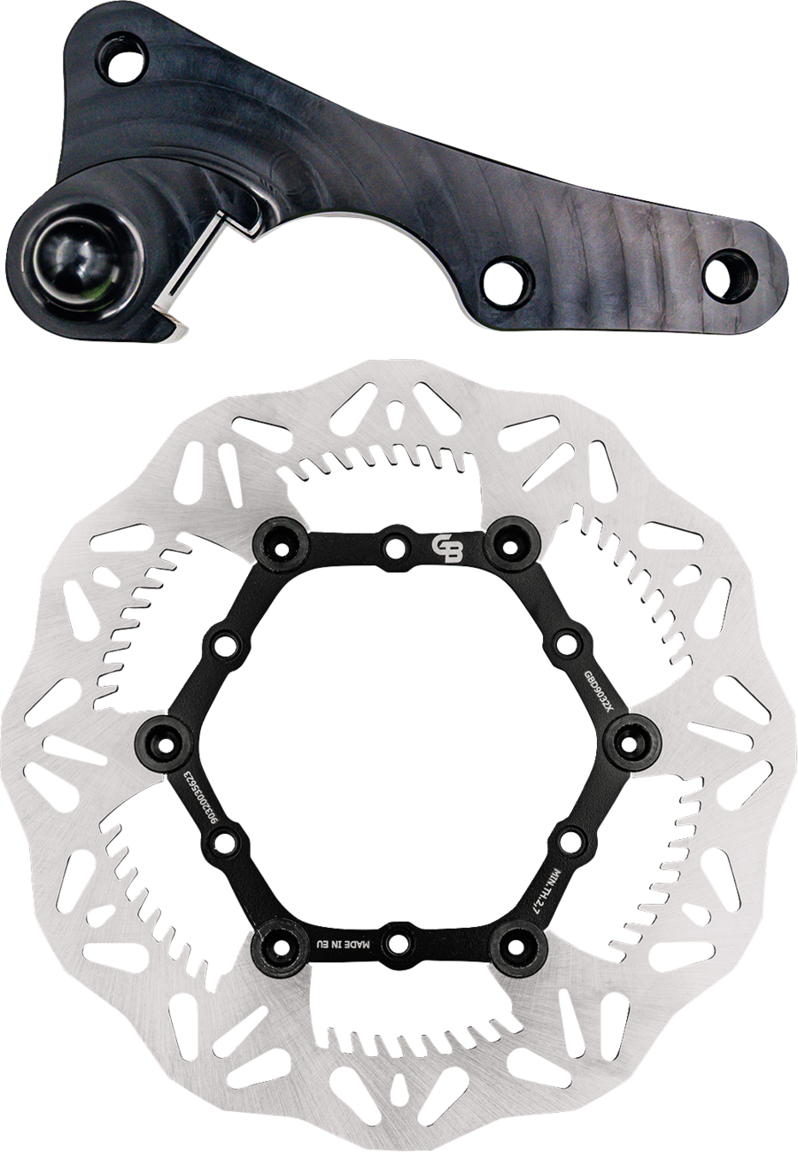 GBRAKES Wave® Brake Rotor Kit With Bracket