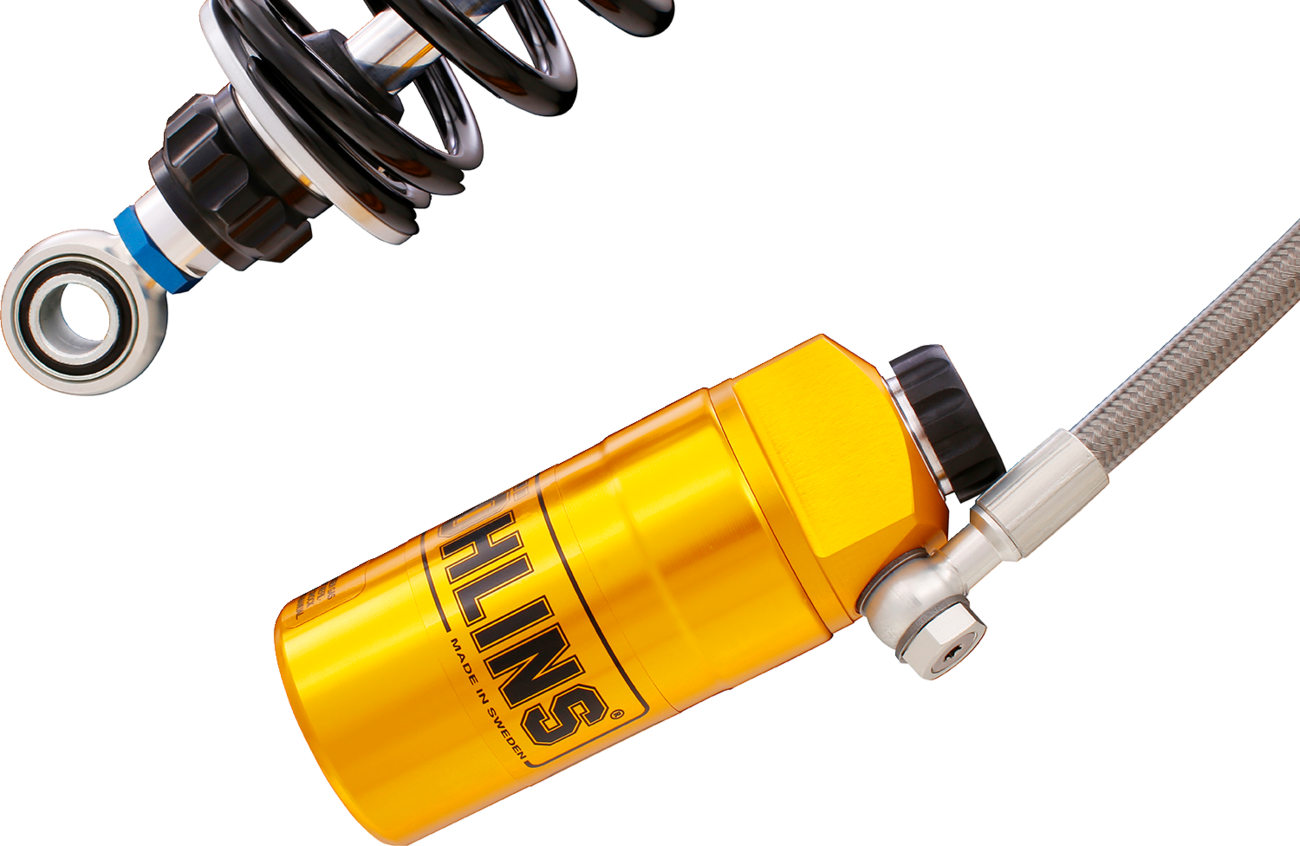 Ohlins S36HR1C1L Rear Reservoir Shocks For Harley Touring 1990-2013