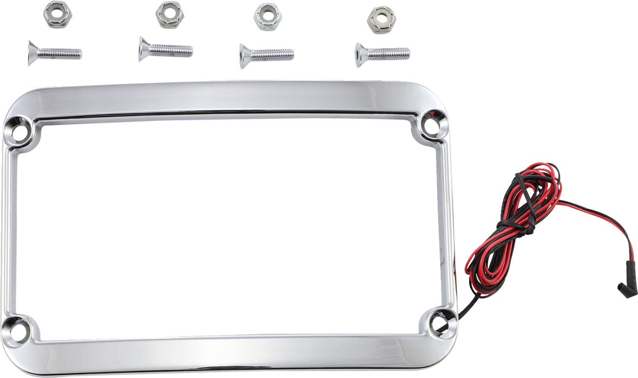 KLOCK WERKS The One Rear Fender Lighted License Frame