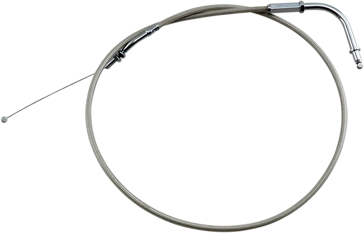 Motion pro Armor Coat Stainless Steel Throttle/Idle Cable for Cruisers - Pull - 1600/1700 Road Star Yamaha