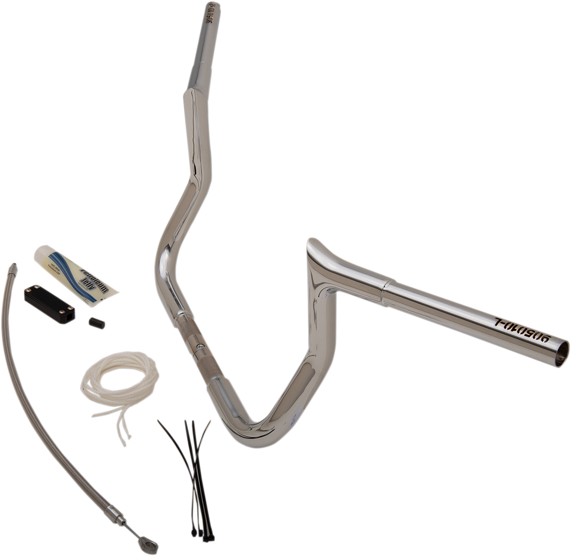 Fat Baggers Inc. 1 1/4" Pointed Top EZ Install Handlebar Kit For Harley Touring 2008-2013