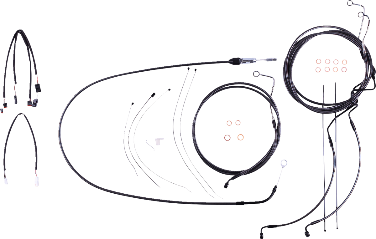 Black Pearl™ Designer Handlebar Installation Kit