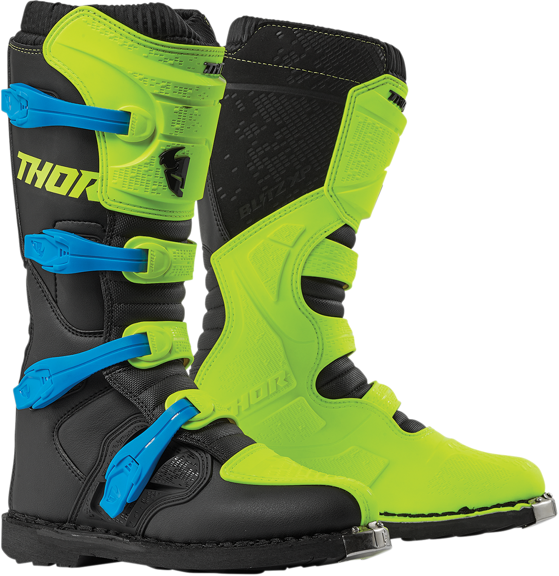 Thor Blitz XP Textile Mexh Offroad Riding Dirt Bike Racing Boots JT's