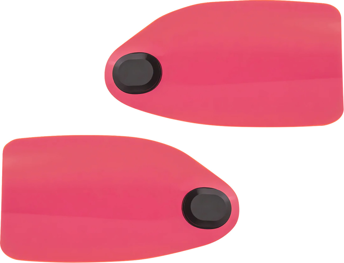 Klock Werks Ice Kolor Flare Hand Guards For Harley With Cable Clutch 1982-2026