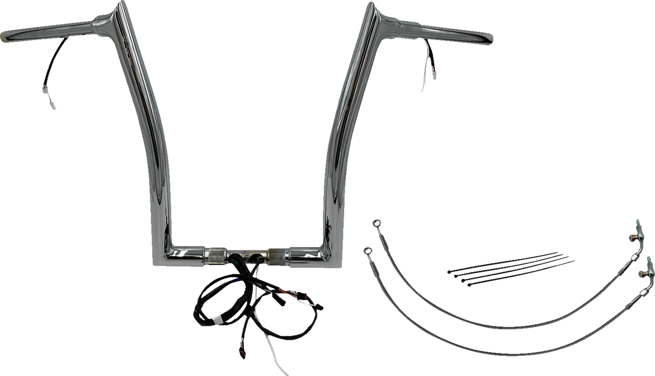 EZ Install Wired 1-1/2" Pointed Top Handlebar Kit