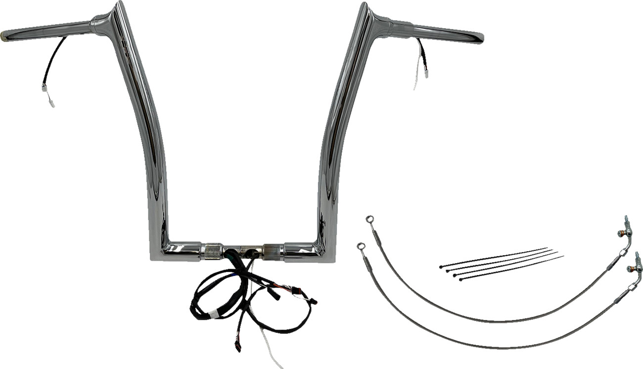 EZ Install Wired 1-1/2" Pointed Top Handlebar Kit