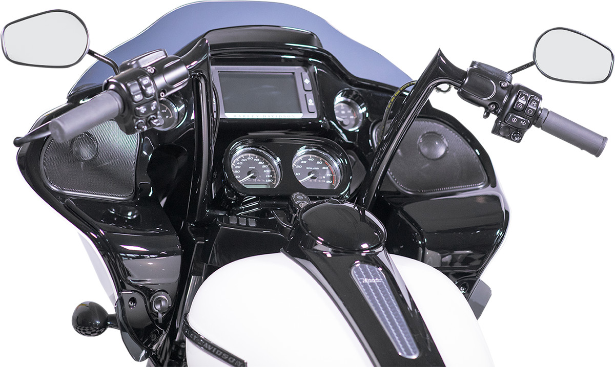 Fat Baggers Inc. 1 1/4" EZ Install Pointed Top Handlebar For Harley Road Glide 2015-2024