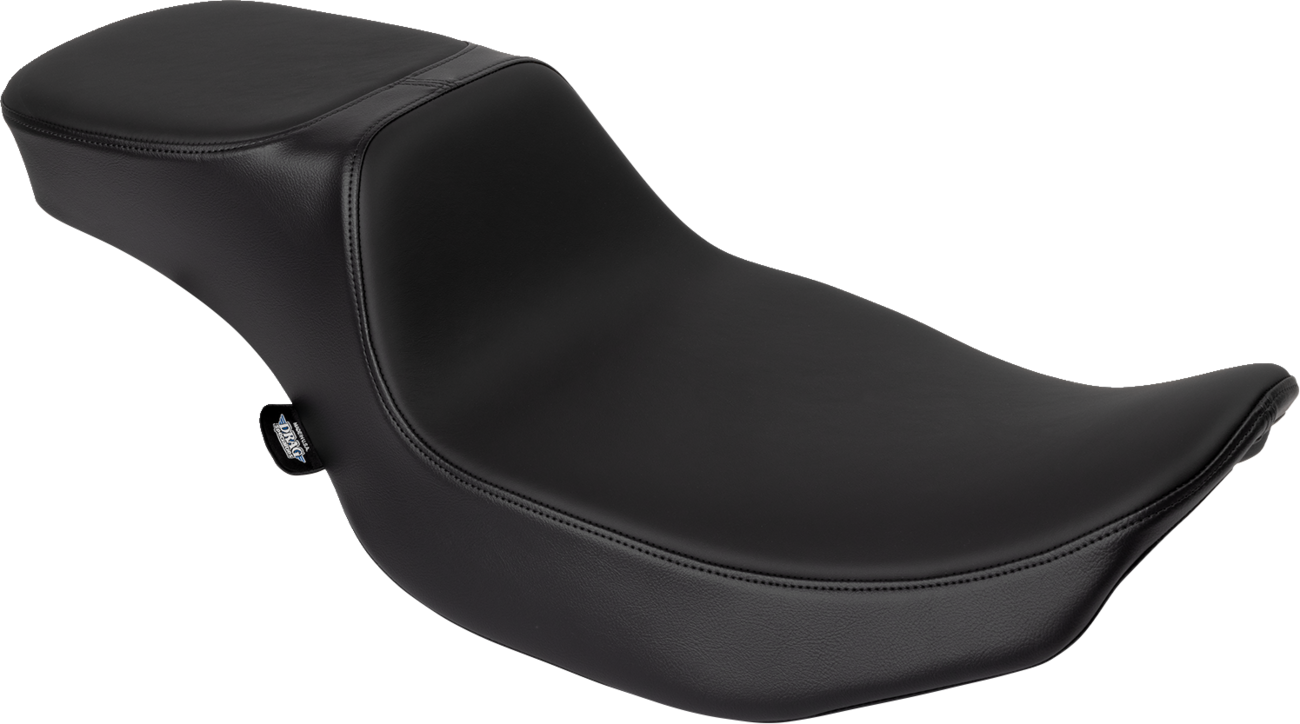 Drag specialties seats Performance Predator 2-Up Seat - Extended Reach - Solar Leather - Smooth - FLHX/FLTR '23-'24 Harley Davidson