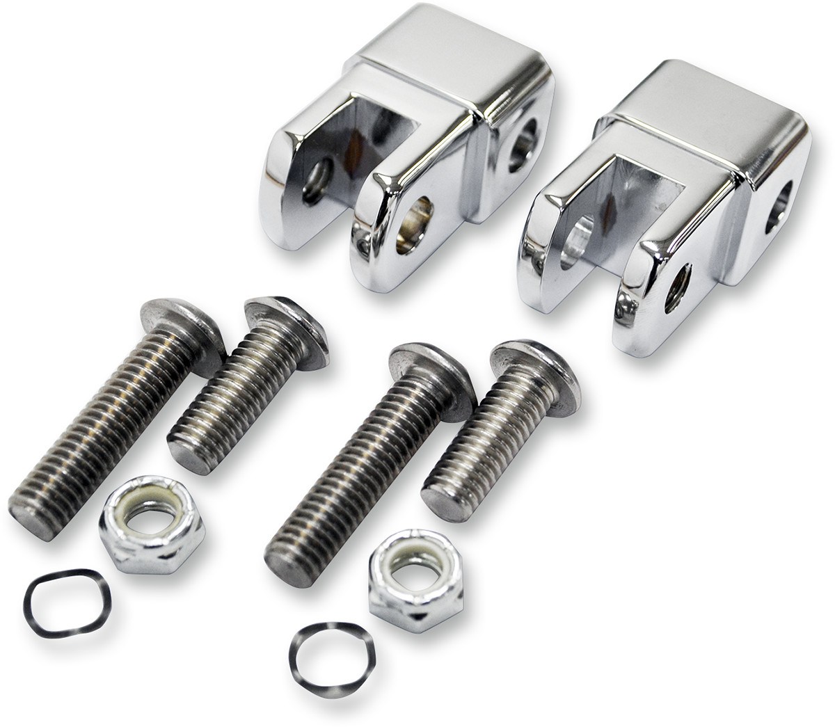 LA Choppers Early-Style Footpeg Mount Adapters For Harley