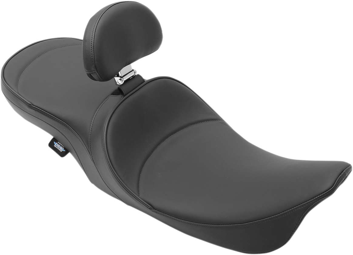 Drag specialties seats EZ Glide II Backrest - Small - Solar Reflective Leather - Smooth