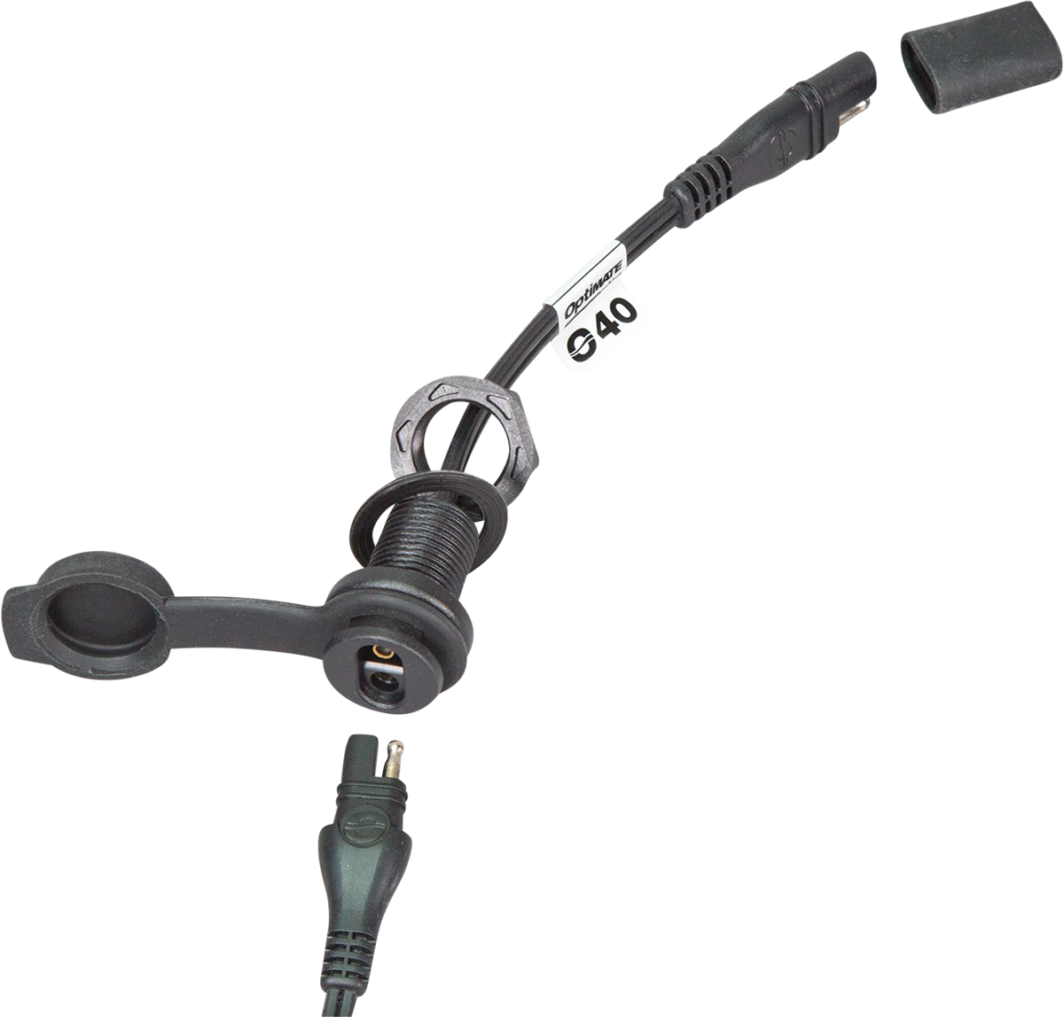 TECMATE Weatherproof SAE Thin Panel Mount Socket O-40