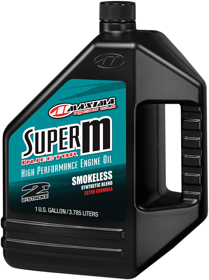 MAXIMA RACING OIL Super M Injector Synthetic Blend 2T Engine Oil
