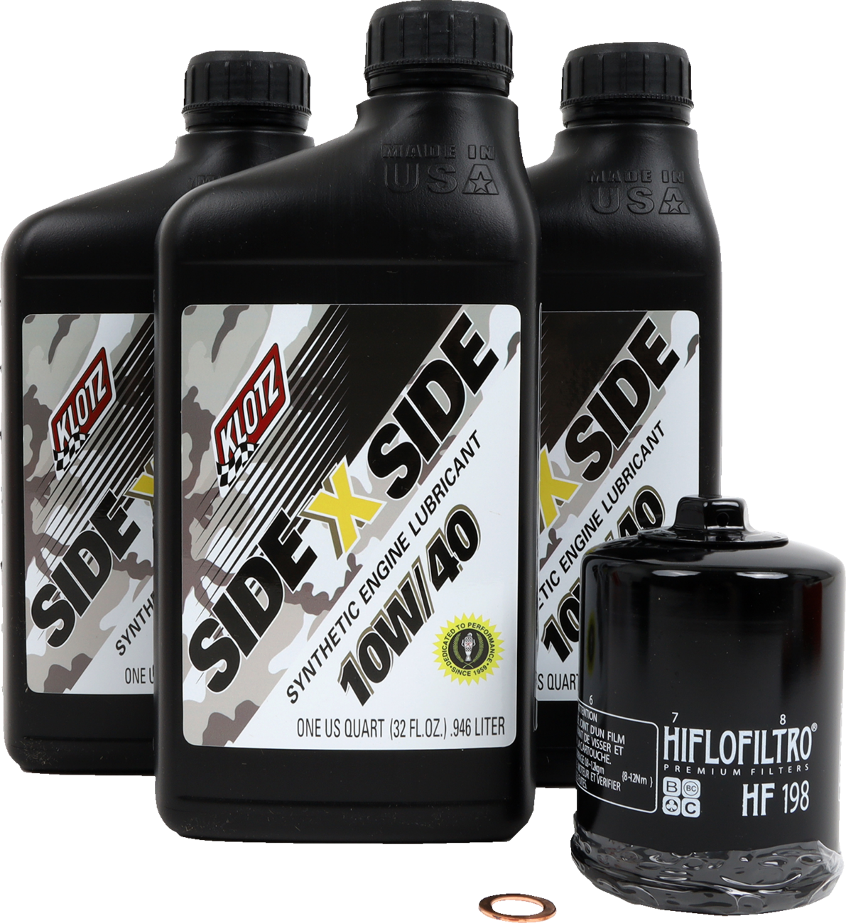 KLOTZ OIL Side-by-Side Oil Change Kit