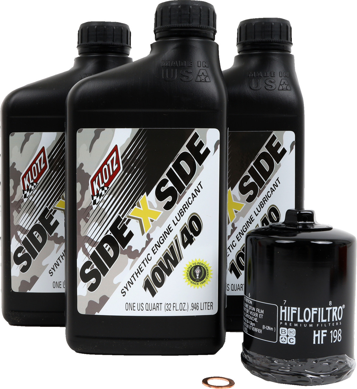 KLOTZ OIL Side-by-Side Oil Change Kit
