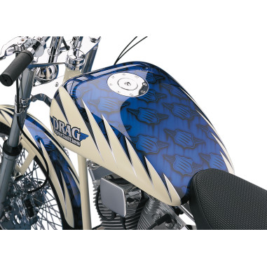 ONE-PIECE SMOOTH-TOP STYLE EXTENDED GAS TANKS