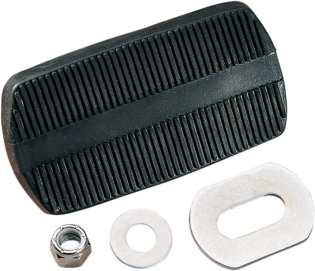 Drag Specialties Brake/Clutch Pedal Pad Assembly