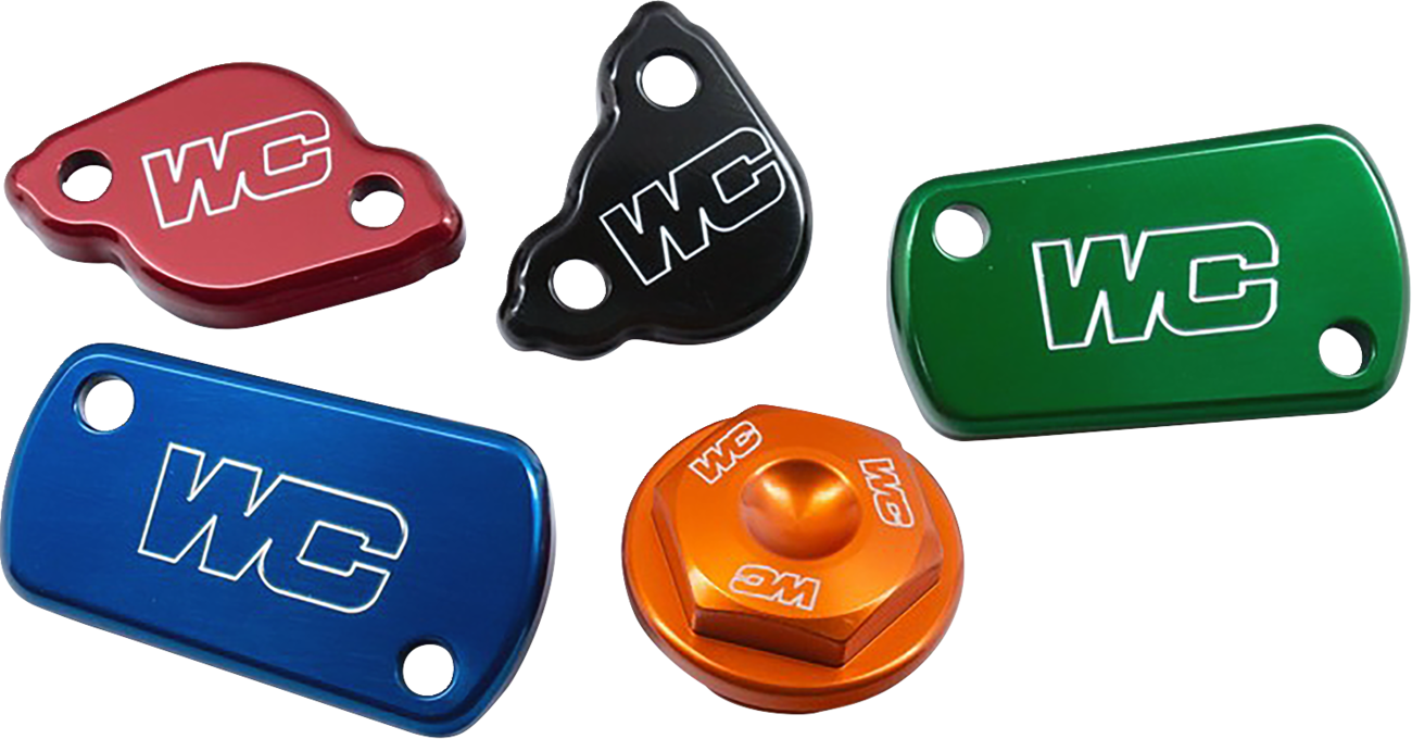 Works connection Rear Brake Cap - Green - Kawasaki