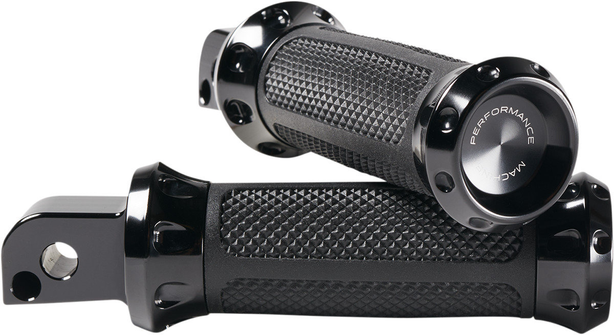 Performance Machine Overdrive Foot Pegs for Harley Softail 2018-2026
