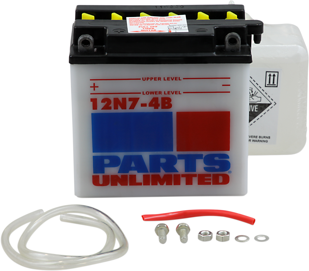 Parts unlimited Battery - 12N7-4B