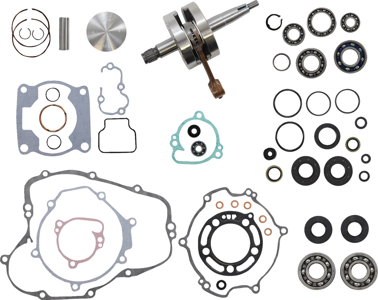 Vertex Engine Rebuild Kit Kawasaki KX100 1998-2000