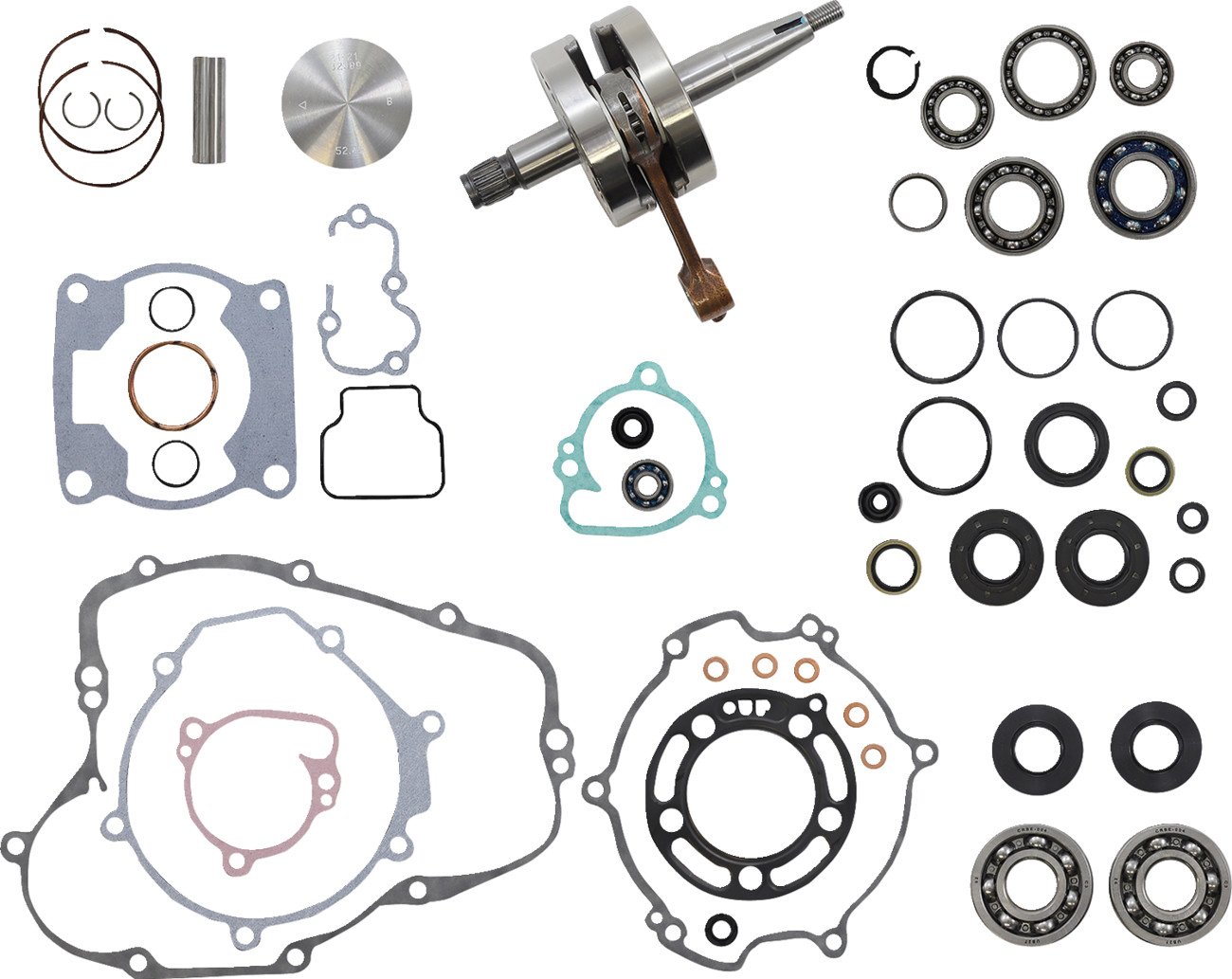 Vertex Engine Rebuild Kit Kawasaki KX100 1998-2000