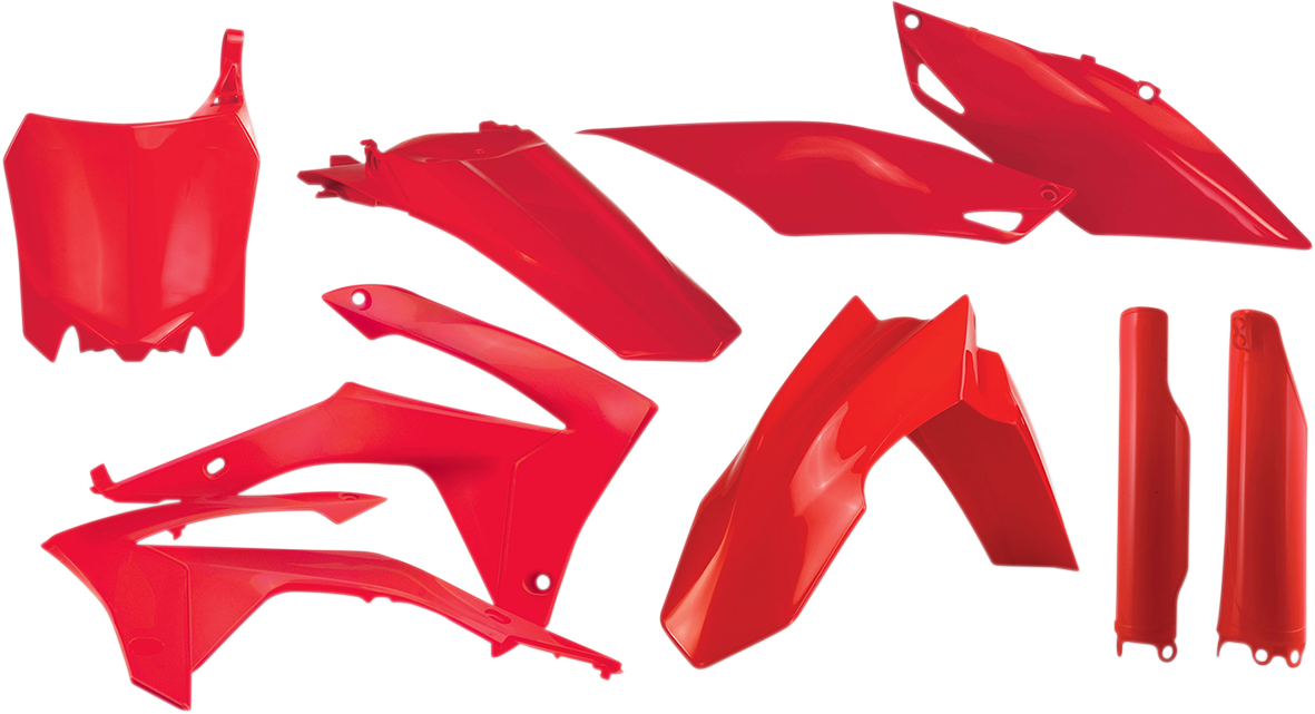 Acerbis 2314410227 Full Plastic Body Kit Red Honda CRF250R CRF450R 2013-2017
