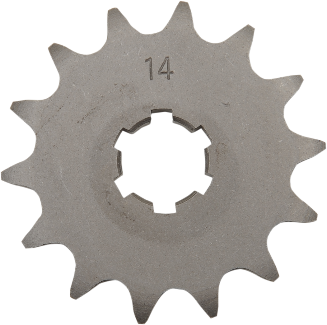 Parts unlimited Countershaft Sprocket - 14 Tooth - Kawasaki/Suzuki/Yamaha 14T