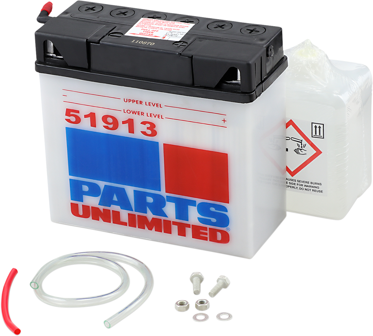 PARTS UNLIMITED Heavy-Duty 12v Battery Kit