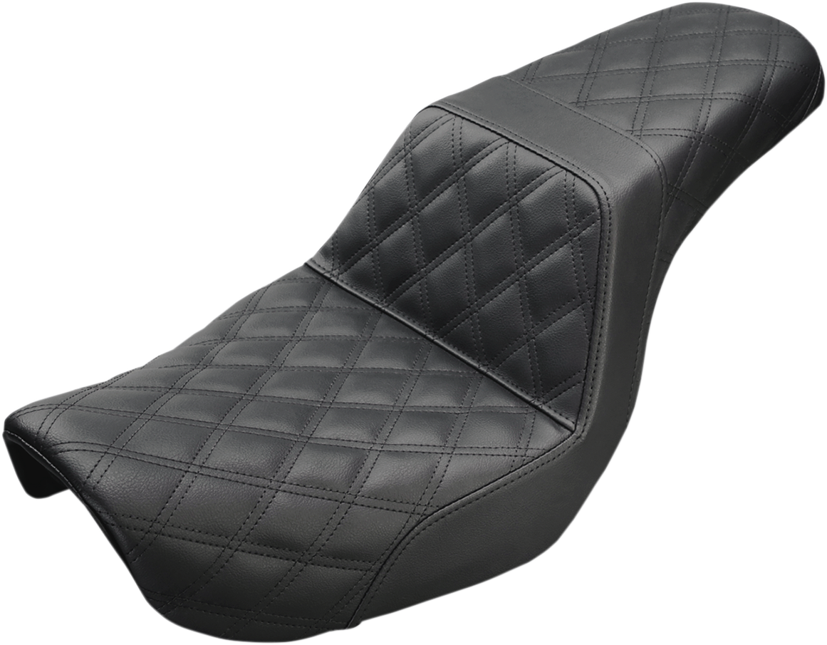 Step-Up Seat — Full Lattice Stitch