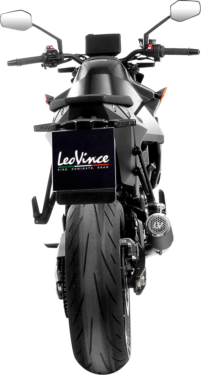 Leovince LV Corsa S Black Edition Slip-On Muffler - KTM 990 Duke