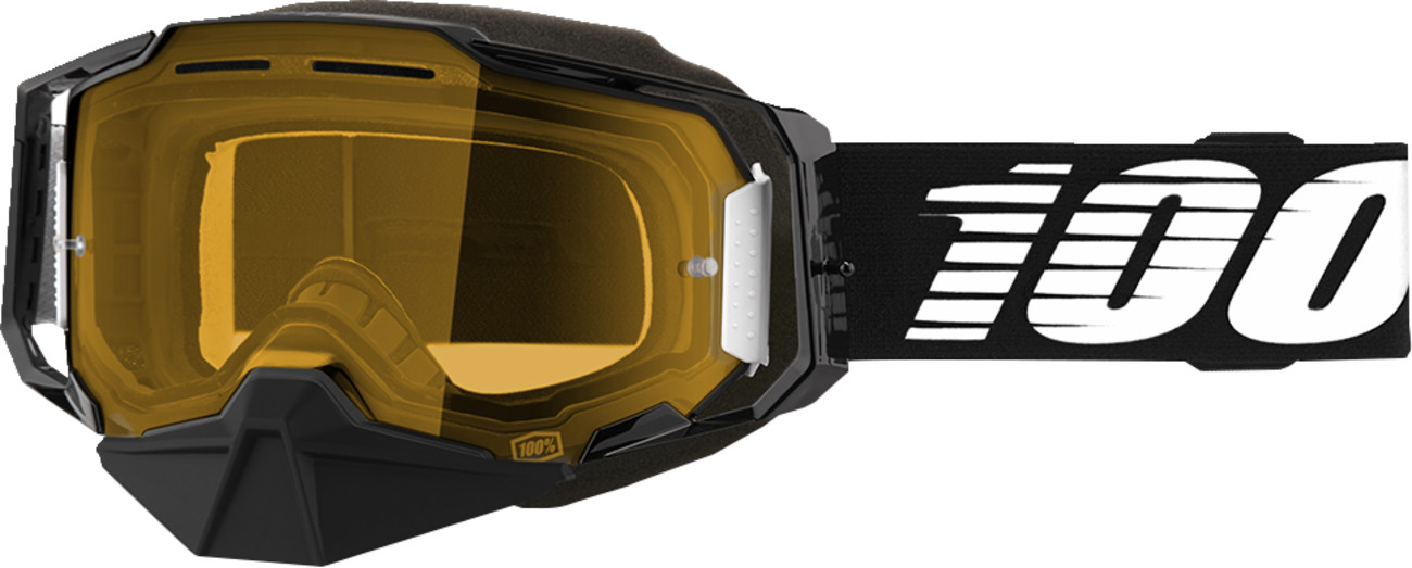 100% Armega Snow Goggle — Yellow Lens