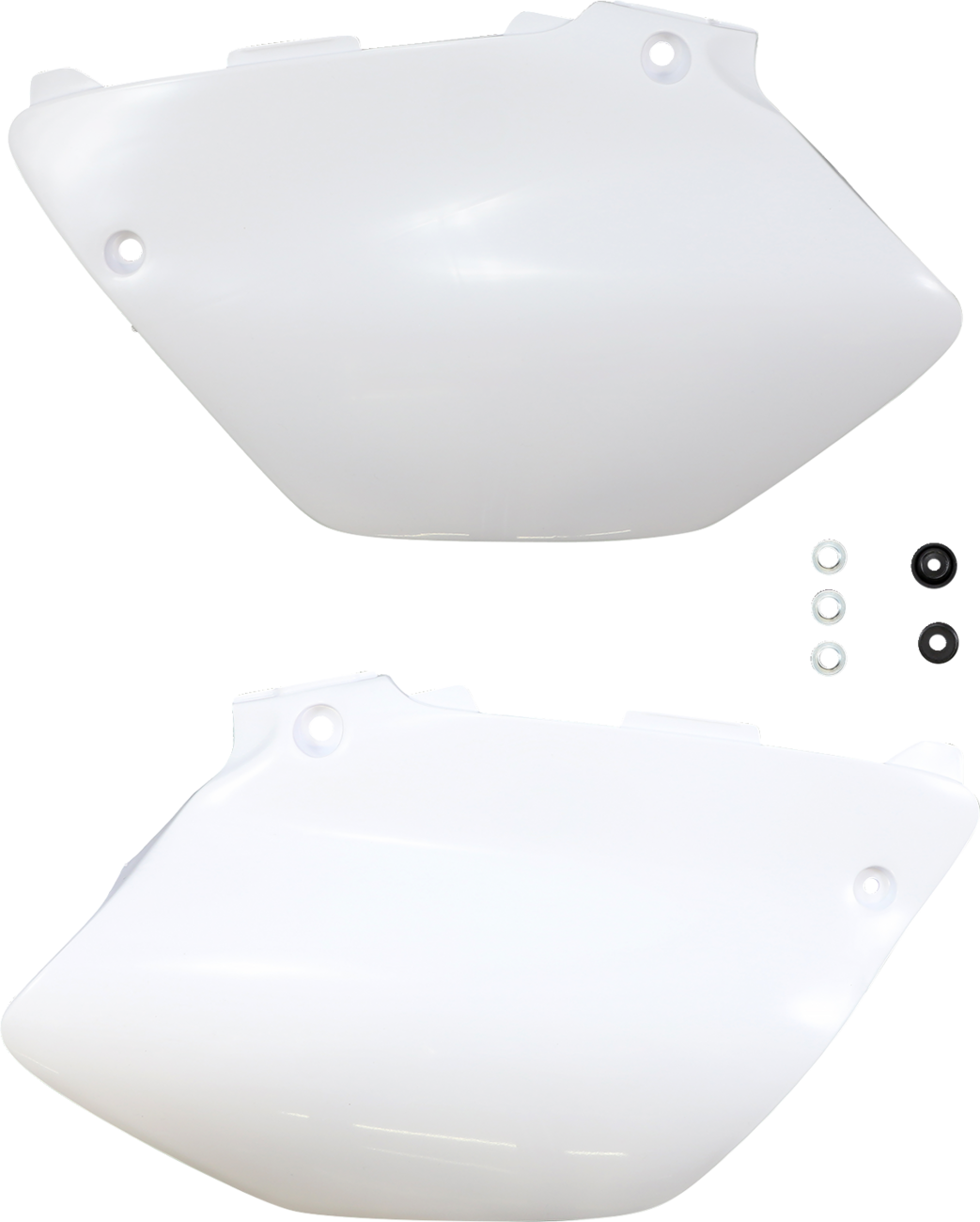 Acerbis Side Panels - White 2006-2014 Yamaha YZ250 / 2006-2014 Yamaha YZ125