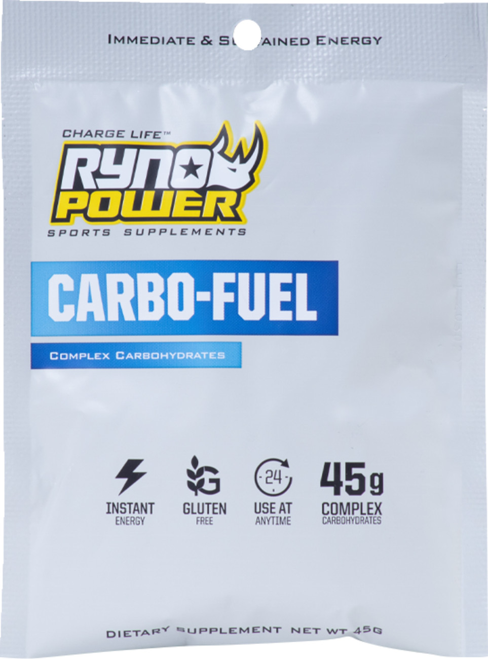 RYNO POWER Carbo-Fuel Stimulant-Free Drink Mix