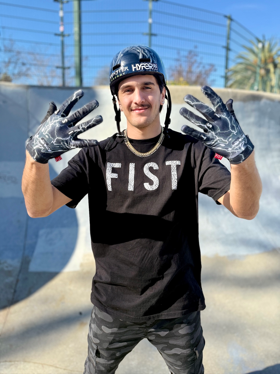 FIST HANDWEAR Strapped Brady Baker Lightning Gloves