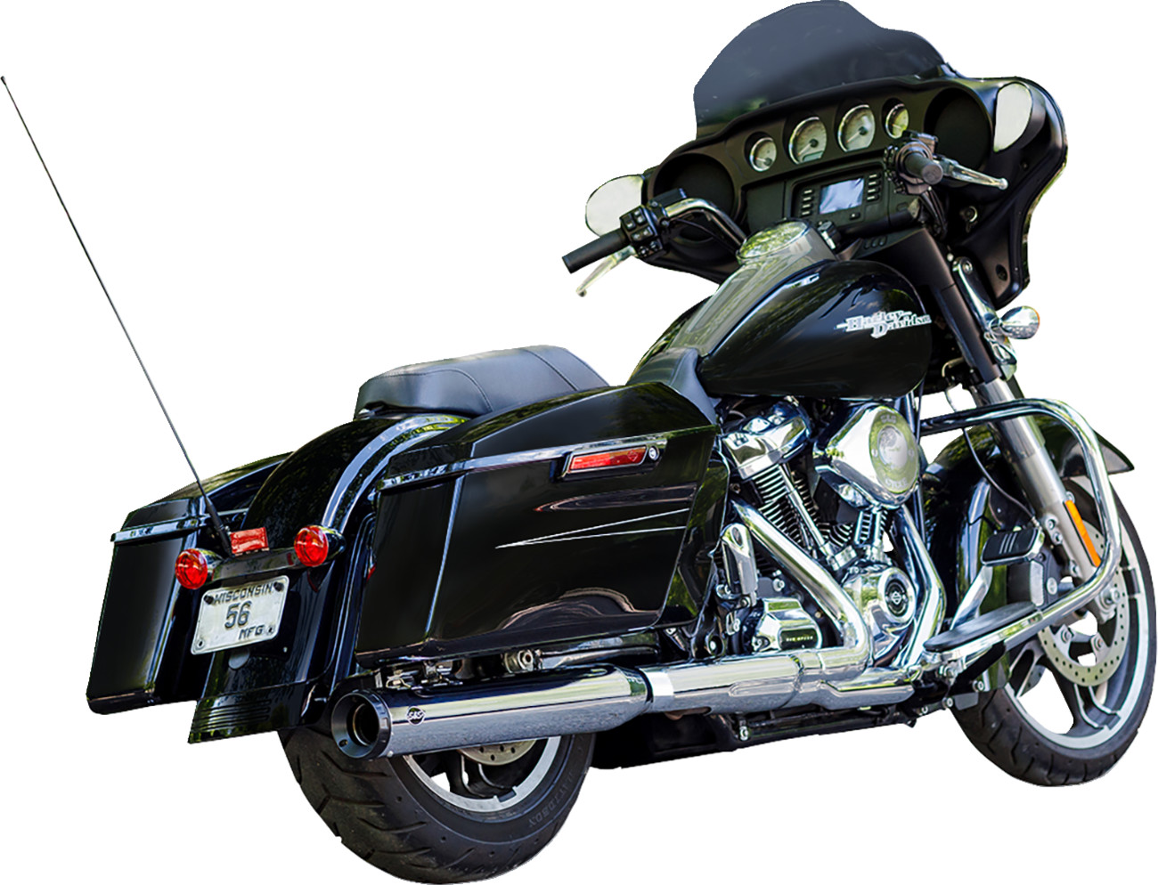 S&S CYCLE 2-into-1 Swindler Exhaust Conversion Kit