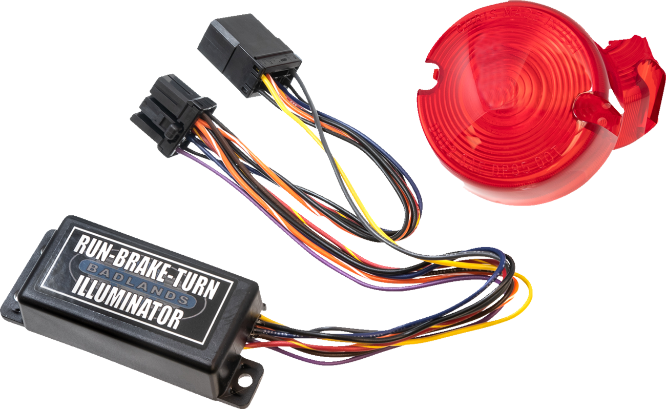 BADLANDS Plug-In Illuminator with Red Lenses